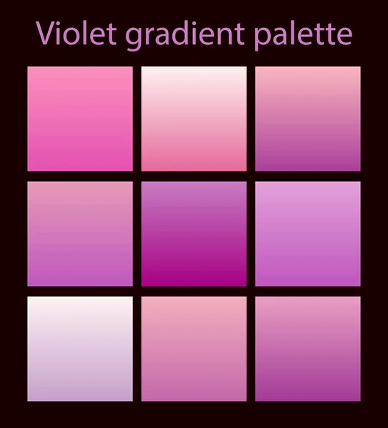 Ensemble tendance violet — Image vectorielle