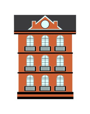 Şehir yapısı silüeti