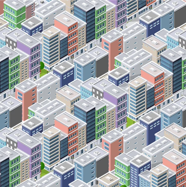 Quartier de Megapolis — Image vectorielle
