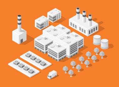 Modern kent izometrik kümesi