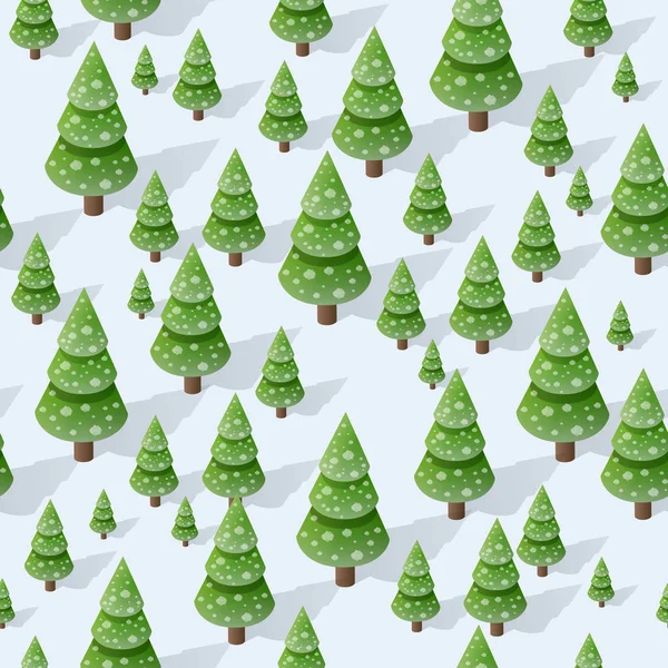 Noël couvert de neige — Image vectorielle