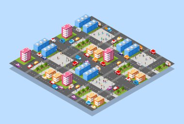 Megapolis şehir çeyrek
