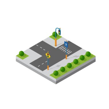 İyometrik 3d modül bölgesi