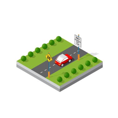 İyometrik 3d modül bölgesi