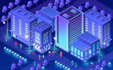 İzometrik ultra şehir kavramı