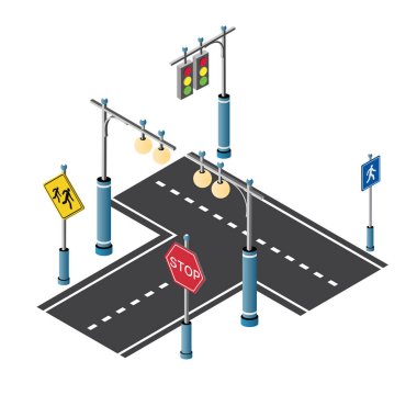 Yol ile şehir driveway sokak