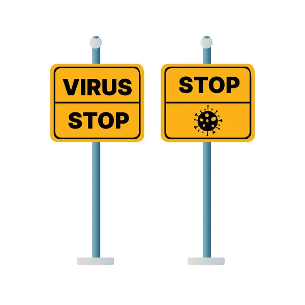 Ilustración Molécula Epidémica Virus Para Diseño Creativo Paisaje Temático Estilo — Vector de stock