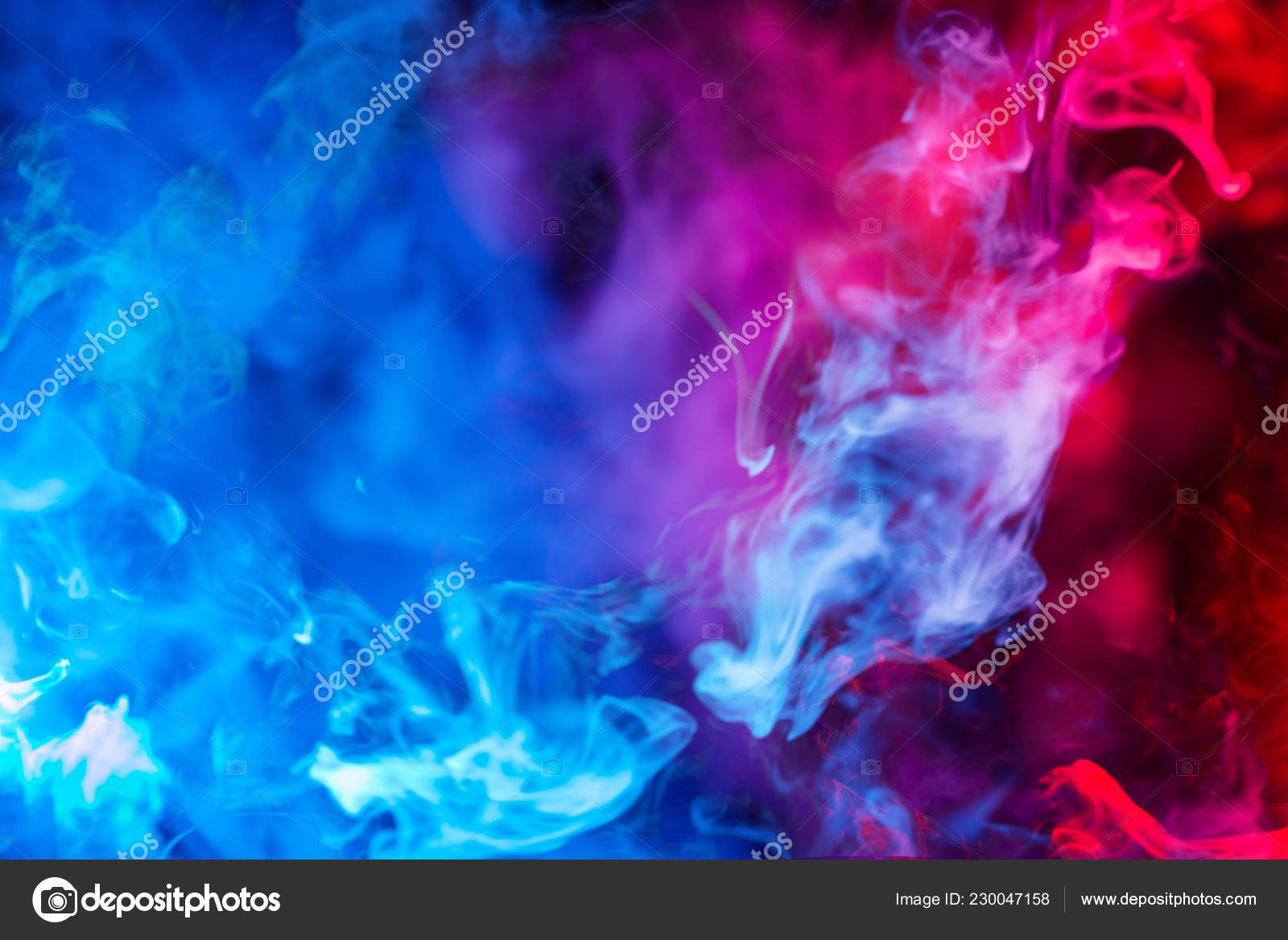 Bright Blue Red Smoke Background Stock Photo by ©blazeofglory 230047158
