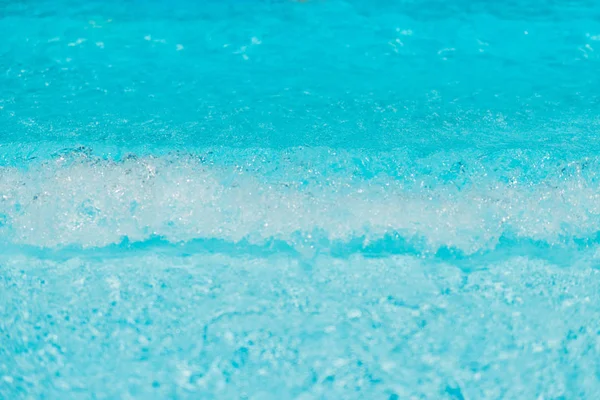 Καθαρά Μπλε Κύματα Νερού Φόντο Κοντινό Στη Γραμμή Θάλασσα Ακτή — Φωτογραφία Αρχείου