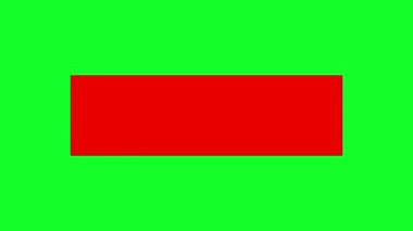 yeşil ekran üzerinde giriş görüntüsü için şekil ve renkleri değiştiren geometrik şekillerin canlandırması