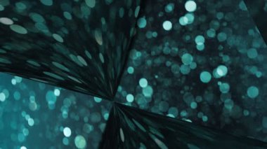 soyut renkli şekillerin kalıplarla dönüşümü