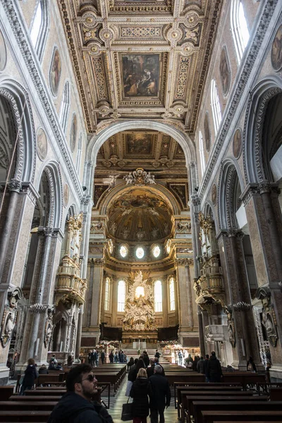 Neapol Itálie 2018 Duben Historická Katedrála Duomo San Gennaro Neapol — Stock fotografie