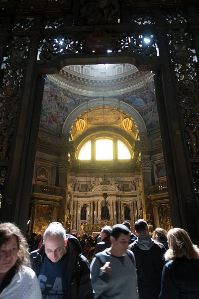 Neapol Itálie 2018 Duben Historická Katedrála Duomo San Gennaro Neapol — Stock fotografie