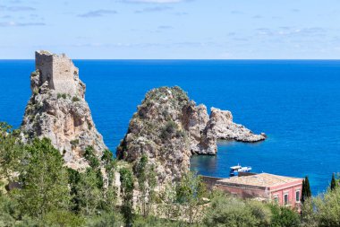 Faraglioni ve Tonnara Scopello, Trapani'de