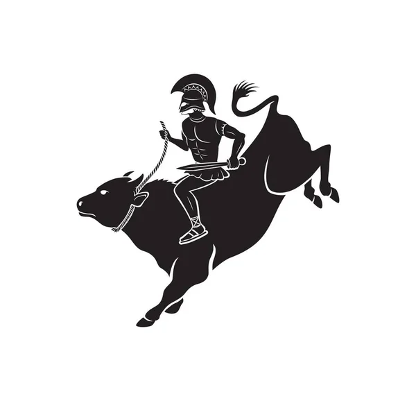 Hercules et Bull — Image vectorielle