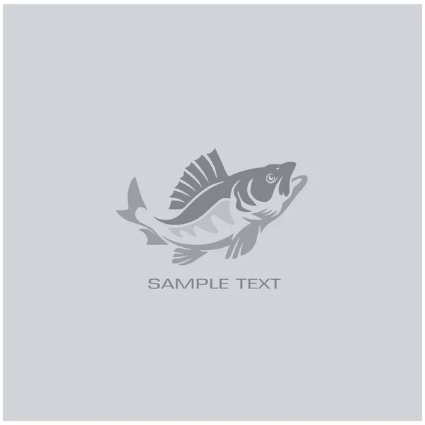 Perche poisson — Image vectorielle