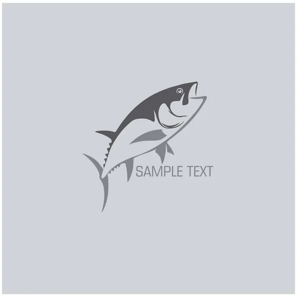 Image tuna fish — Stock Vector