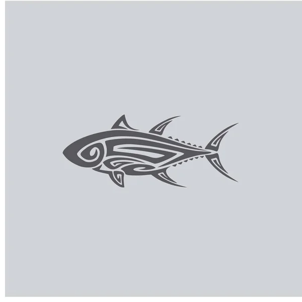 Imagem atum peixe —  Vetores de Stock