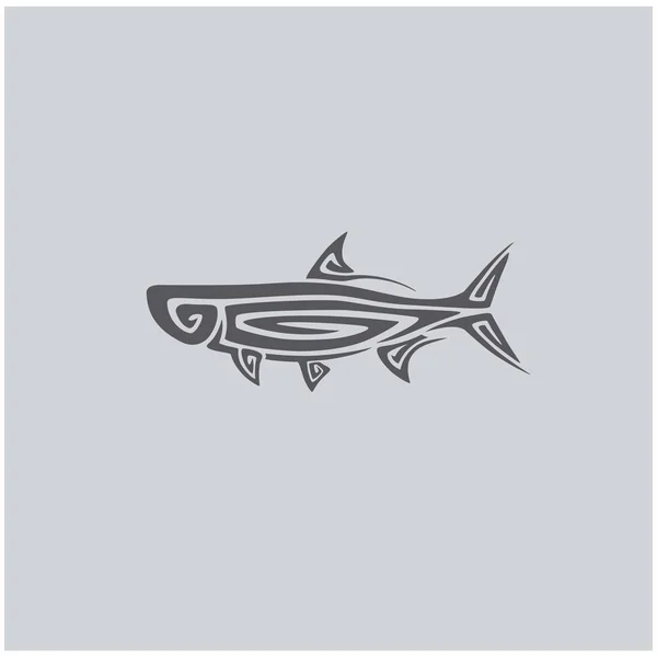 Tarpon de peixe — Vetor de Stock