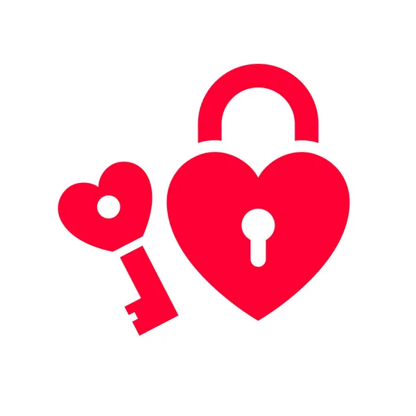 Icono Amor Signo Del Día San Valentín Diseñado Para Celebración — Vector de stock