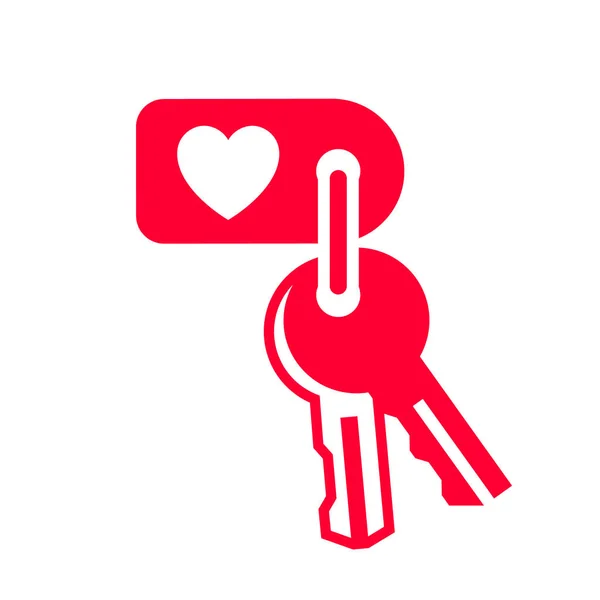 Icono Amor Signo Del Día San Valentín Diseñado Para Celebración — Vector de stock