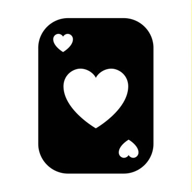 Simgesi ya da kutlama için tasarlanmış Sevgililer günü işareti seviyorum. Beyaz arka plan üzerinde düz stil izole siyah vektör simgesi.