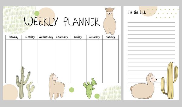 Векторный еженедельник
