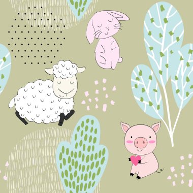 Sevimli komik koyunlar..