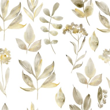 Suluboya kusursuz desen.