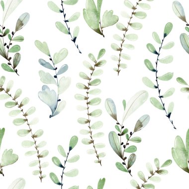 Suluboya kusursuz desen