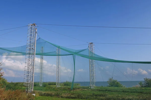 Vente pelerin, Litvanya'da kuş zil istasyonu ağları