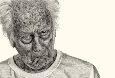 Surat çok komik yaşlı adam