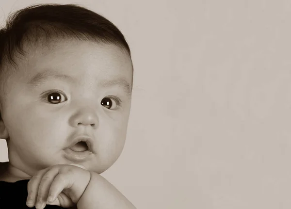 Beautiful Image Month Old Baby Boy — Stock Photo, Image