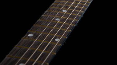 güzel el yapımı ahşap fretboard bir gitar