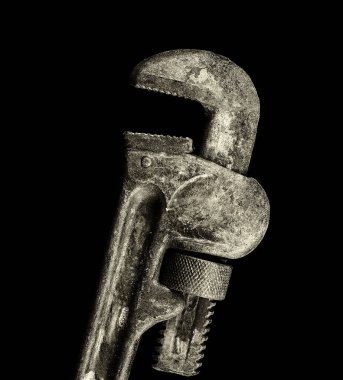 Çok eski Vintage Pipw paslı anahtar