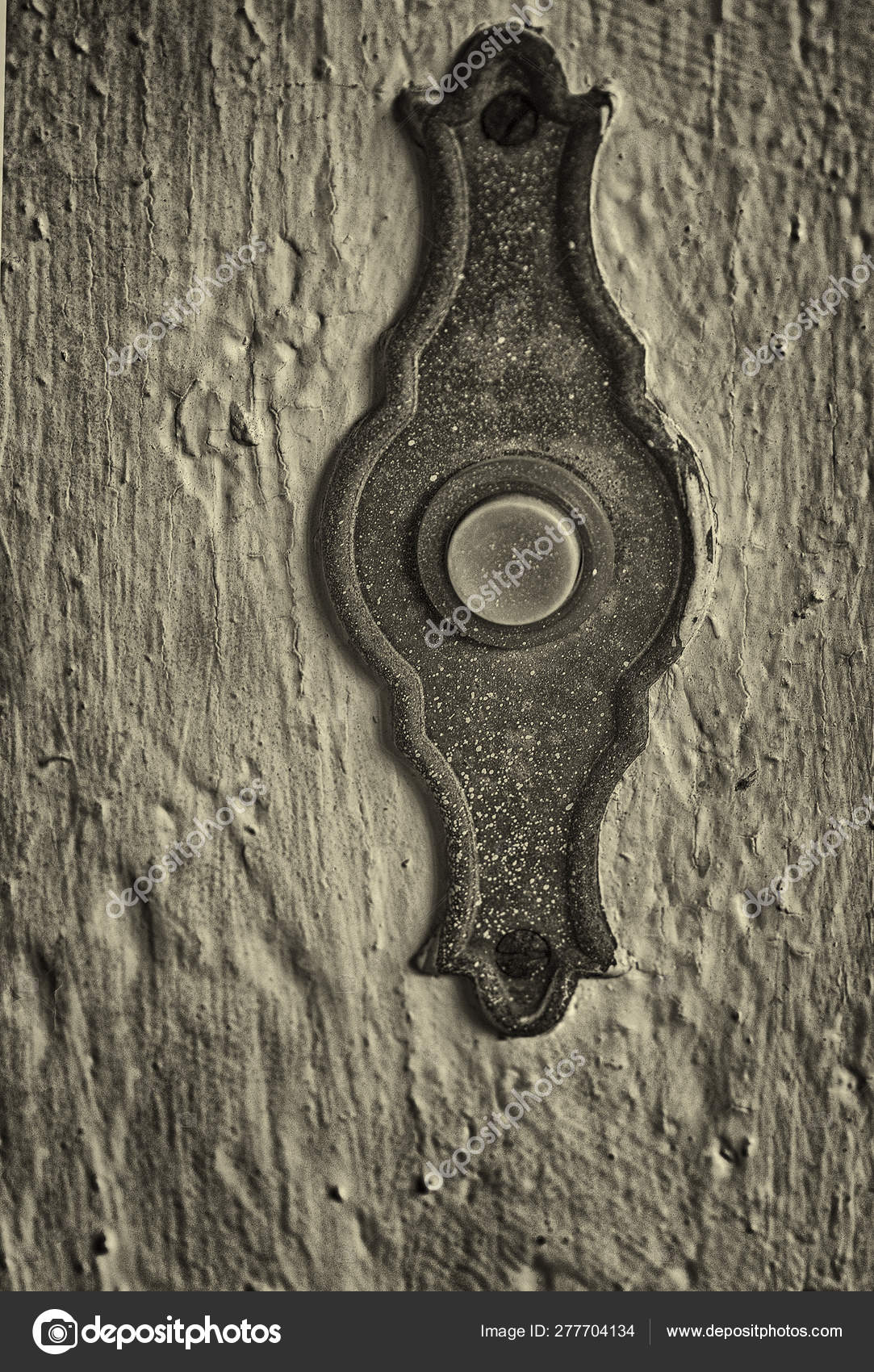 A Vintage Old Fashioned Door Bell Stock Photo C Rinderart 277704134