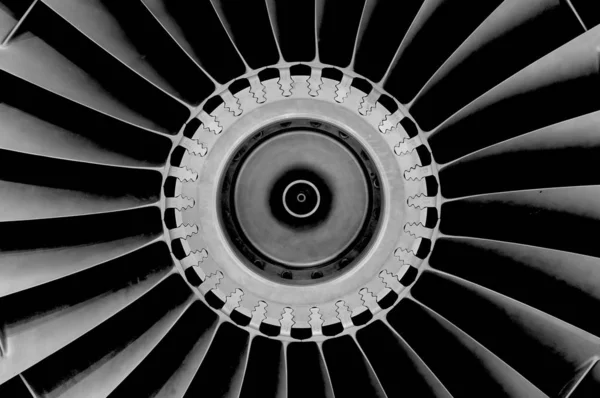 The Intake of a fighter jet Engine — Stock Photo, Image
