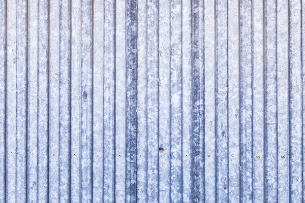 Blue Rusted Metal Door White Rivets — Stock Photo, Image