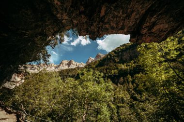 Pelay Faya, Ordesa Milli Parkı, Aragon görünümünü. Pirene Dağları, İspanya