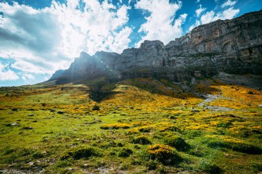 Circo de Soaso, Ordesa Milli Parkı, Aragon görünümünü. Pirene Dağları, İspanya