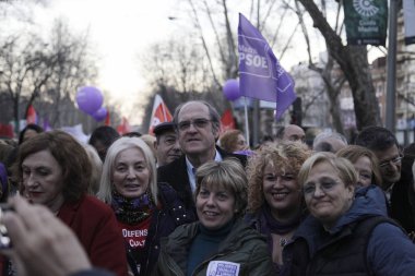 Dünya Kadınlar günü kutlama Madrid
