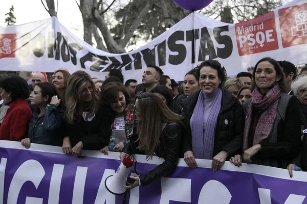 Dünya Kadınlar günü kutlama Madrid