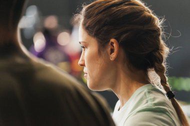 14 Nisan 2019 Arganda del Rey, Madrid, İspanya. 4. Interbox Crossfit Ligi Arganda del Rey, Madrid