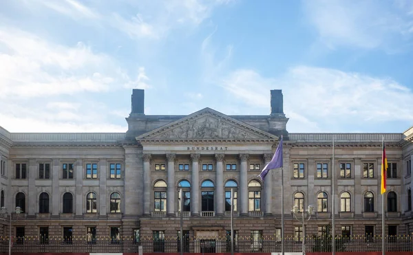 Berlin Bundesratsgebäude Vor Bewölktem Himmel Preußisches Herrschaftshaus Panoramablick — Stockfoto