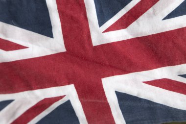 Union Jack bayrak, arka plan closeup