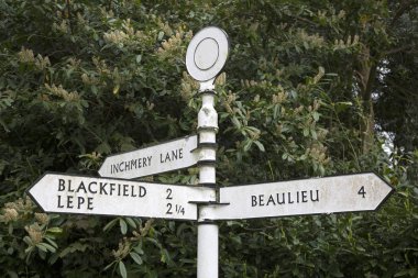 Blackfield, Lepe ve Beaulieu tabelasını, Hampshire, İngiltere