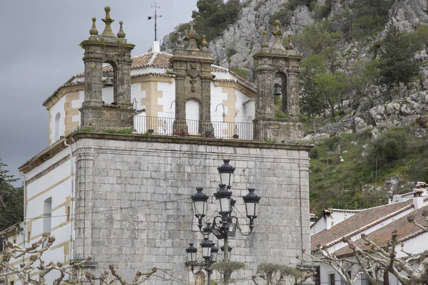 Our Lady Aurora Kilisesi Grazalema Andalusia Spanya — Stok fotoğraf