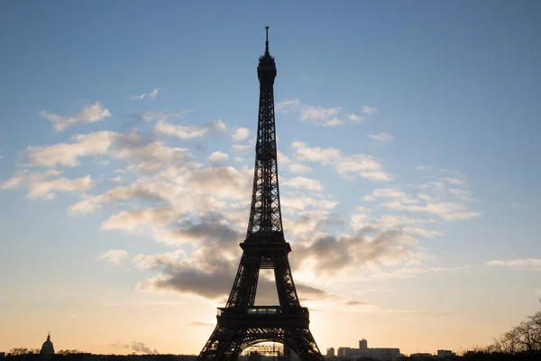 Eiffel Tower First Light Paris France — Stock Photo, Image