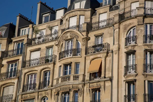 Building Facde Paris France — Stock Photo, Image