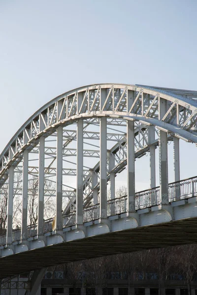 Debilly Bridge Över Floden Seine Paris Frankrike — Stockfoto